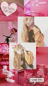 Blackpink Lisa Lalisa Manoban Pink Edit Aesthetic Lockscreen Edit Wallpaper Barbie Yellow Heart Lisa Blackpink Wallpaper Blackpink Lisa Lalisa Manoban