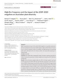 Royers flowers promo code 2019 overview. Pdf High Fire Frequency And The Impact Of The 2019 2020 Megafires On Australian Plant Diversity