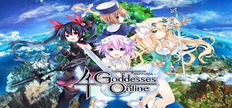 4 bối cảnh game cyberdimension neptunia: Cyberdimension Neptunia 4 Goddesses Online Free Download