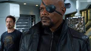 It makes sense, especially with the contrasting black and silver colors shared by both black panther and this fan edit. Captain Marvel How Did Nick Fury Lose His Eye Den Of Geek