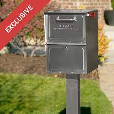 Identity theft and package theft are on the rise. Curbside Locking Mailboxes An Investment In Your Security