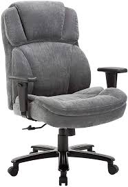 Amazon Com Clatina Ergonomic Big Tall Executive Office Chair With Upholstered Swivel 400lbs High Capacity Adjusta Executive Office Chairs Office Chair Chair