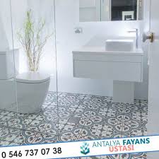 2017 Modern Banyo Fayans Dosemeleri Antalya Fayans Ustasi 0 546 737 07 38 Modern Banyo Seramik Gri Homify Modern Banyo Banyo Fayanslari Dosemeler