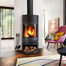 Available At Sneedsons The Wood Heater Specialist Is The Award Winning Skantherm Emotion Which Has A Minima Wood Heater Freestanding Fireplace Fireplace Design