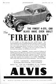 Alvis Car Autocar Advert 1936 Firebird Cool Old Cars Car Advertising Car
