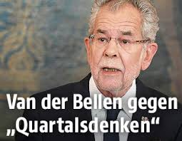 Belarus' authoritarian leader says his nation is hoping for better ties with the european union. Van Der Bellen Gegen Quartalsdenken News Orf At