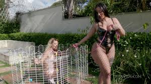 The Voluptuous Vitoria Beatriz dominating Naughty Ky...