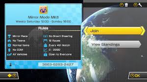 Win 25 wfc ghost races (which unfortunately cannot be done since nintendo discontinued online . Mario Kart 8 Deluxe Mirror Mode Tournament Nintendo Switch Forum Page 1