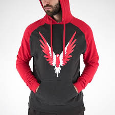 Maverick Red 2 Tone Hoodie Maverick By Logan Paul