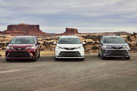 L, le, se, se premium, xle, xle premium, limited and limited premium. 2021 Toyota Sienna Is All New All Hybrid And As Cool As Minivans Get Carscoops