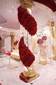 Simply finish with coordinating ribbon to create a beautiful fall hanging wedding decoration. Trending Red White And Gold Wedding Theme Ideas For 2016 Bridal Look Wedding Blog