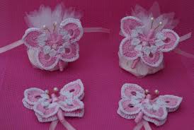 10 Porte Dragees Papillon Rose Blanc Pour Mariage Bapteme Autres Bebe Par Loisirs Creatifs Fanfan Porte Dragees Tricot Et Crochet Etsy