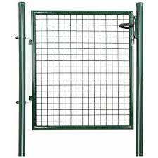 Accueil » fermeture portillon jardin. Kit Complet Portillon Grillage De Jardin Potager En Acier Galvanise Avec Serrure Vert Ggd150g Vert