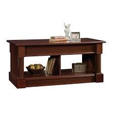 Sauder carson forge lift top coffee table washington cherry finish. Sauder Palladia Lift Top Coffee Table Select Cherry Staples Ca