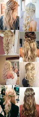 15 Chic Half Up Half Down Wedding Hairstyles For Long Hair Emmalovesweddings Hair Styles Hairstyle Half Up Hair