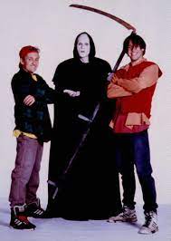 The popularity of the first bill & ted film prompted nelson and orion to release a … bill and ted initially assume that the robots are future versions of themselves, referencing when they crossed paths with themselves in the first film. Bill And Ted S Bogus Journey Keanu Reeves Alex Winter River Phoenix Keanu Reeves