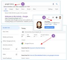 Recover Deleted Chrome History Restore Chrome Browsing History Browsing History History Chrome