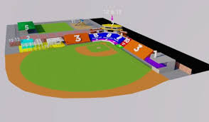 Ballpark Seating Diagram Wisconsin Woodchucks Wisconsin