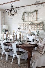 Christmas Dining Room Tour 2019 Christmas Dining Room Christmas Dining Room Decor Farmhouse Dining Room