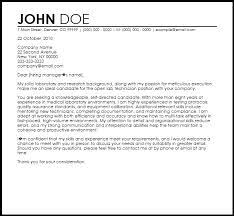 Free Lab Technician Cover Letter Templates Resume Now