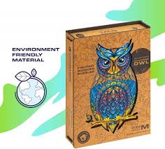 Dinosaurs may have gone extinct long ago, but many of them still play a pivotal role in the plots of films, games, and other elements of pop culture. Unidragon Puzzles Beautiful Wooden Owl Jigsaw Puzzle Yinz Buy