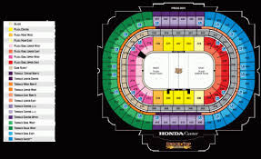 Anaheim Ducks Home Schedule 2019 20 Seating Chart