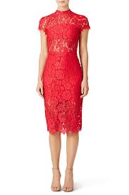 Alexis Red Leona Dress Red Lace Dress Rehearsal Dinner Dresses Red Dress