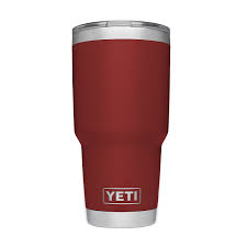 Amazon Com Yeti Rambler 30 Oz Stainless Steel Vacuum Insulated Tumbler Brick Red Sports Outdo Yeti 30 Oz Rambler Yeti Rambler Tumblers Yeti Rambler Bottle