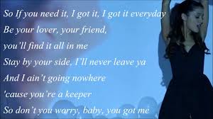 Ariana Grande Feat Macmiller The Way With Lyrics Youtube
