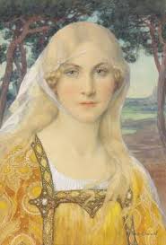 French Scenes From Dante Alighieri'S “La Vita Nuova” by Elisabeth Sonrel