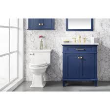 Maliana 30 Single Bathroom Vanity Set In 2020 Single Bathroom Vanity Bathroom Vanity Blue Bathroom Vanity