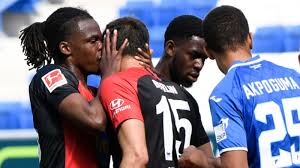 Latest on hertha berlin defender dedryck boyata including news, stats, videos, highlights and more on espn. Dedryck Boyata Denies Kissing Team Mate Marko Grujic In Hertha Berlin Win Football News Sky Sports