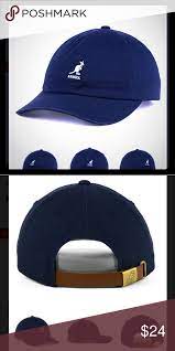 Kangol Baseball Hat Cap Soft Washed Blue One Size Baseball Hats Kangol Soft Wash