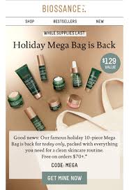 Biossance Squalane Phyto Retinol Serum Reddit Biossance 10 Piece Holiday Mega Bag Gwp Is Back Free With Purchases Of 70 Using Code Mega Muaonthecheap