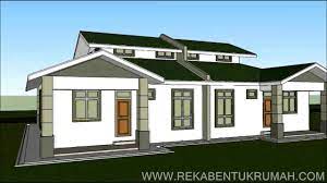 Dapatkan pelan rumah idaman anda sekarang! Pelan Rumah B1a 14 Pelan Rumah Semi D Setingkat 3 Bilik 2 Bilik Air Youtube