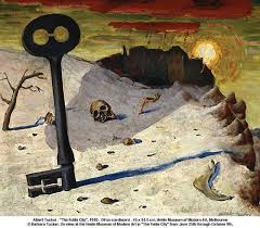 Albert Tucker The Futile City 1940 Dark Landscape Australian Painting Australian Art