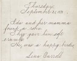 Content in a Cottage: Today is National Handwriting Day and Neatness Counts