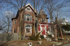 Rosemary S The Cat Lady House Saginaw Mi Saginaw Historic Preservation Red Brick House