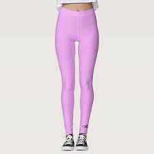 Solid Color Light Purple Leggings Havic Acd Zazzle Com Purple Leggings Solid Leggings Pink Leggings