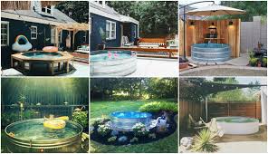 Badespaß für kleine gärten bieten aufblasbare ringpools. Kleiner Pool Im Garten Ideen Fur Jeden Geschmack Nettetipps De