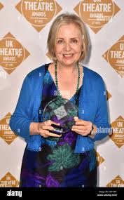 Lyn Gardner with the Outstanding Contribution to British Theatre award at  the UK Theatre Awards at Guildhall, London Stock Photo