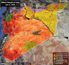 Jump to navigation jump to search. Latest Map Of Fronts In Syria Until 21 June 2020 Iwn