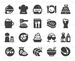 Restaurant Icons Vector Eps File Restaurant Icon Icon Pictogram Design