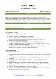 This not only shows you have an interest in the company but that you also want. Application Engineer Resume Samples Qwikresume