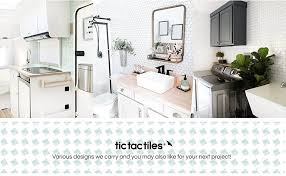 Look our videos, pictures, 100% real jobs, no fakes, pictures from internet. Tic Tac Tiles 10 X10 Peel And Stick Self Adhesive Removable Stick On Kitchen Backsplash Bathroom 3d Wall Sticker Wallpaper Tiles In Hexa Mono White Designs 5 Amazon Com
