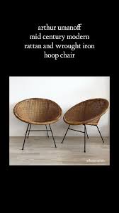 Arthur Umanoff Hoop Chairs Mcm Hoop Chair Mid Modern Wrought