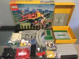 Lego 6399 Airport Shuttle Monorail Complete With Box Instructions Minifigs Lego Lego City Fire Lego City Fire Truck