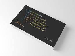 While there are certainly better ways to exchange contact information, business cards will forever be part of the business world. 25 Creative Web Developer Business Card Design Http Smashfreakz Com 2017 08 Web Develo Business Card Design Business Website Design Business Cards Creative