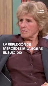 🟠 Mercedes Milá comparte su reflexión sobre el su¡cidi0. 📲 Al completo en  la web de #YAhoraSonsoles. \\\\\\\\\\ 📺 Todas las tardes con Sonsoles  Ónega en Antena 3 a partir de las