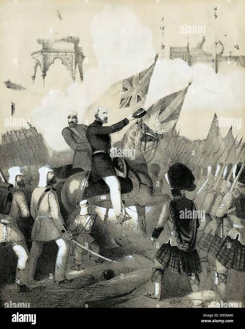 1857 delhi mutiny hi-res stock photography and images - Alamy